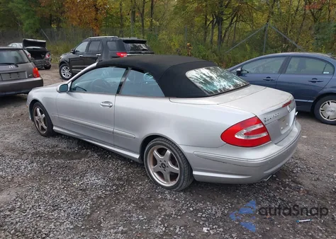 2004 Mercedes-Benz Clk 500 from USA, damaged, VIN WDBTK75G34T013513